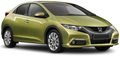 Honda Civic 2012 - 2016 (FK) Hatch