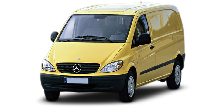 Mercedes-Benz Vito 2010 - 2014 (W639 Facelift) 2 Rear Doors