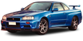 Nissan Skyline 1998 - 2008 (R34) Coupe